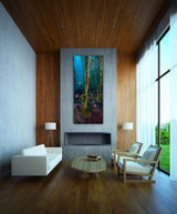 "Forest's Edge" 38X90 Exhibition Print Gloss