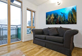 "Golden Spires" 30X80 Exhibition Print  Gallery Wrapped Canvas