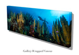 "Golden Spires" 30X80 Exhibition Print  Gallery Wrapped Canvas