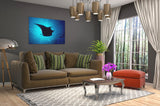 "Manta Ray in Sunburst"